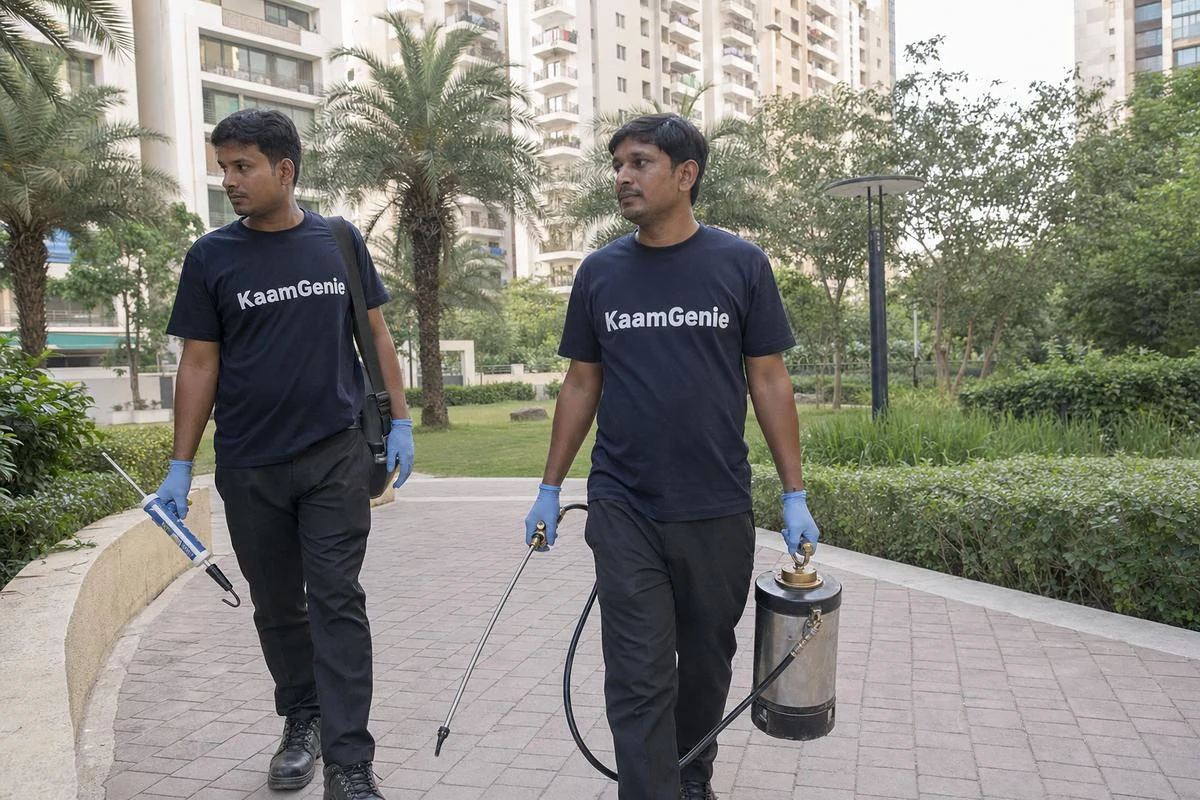 KaamGenie pest control team across Noida