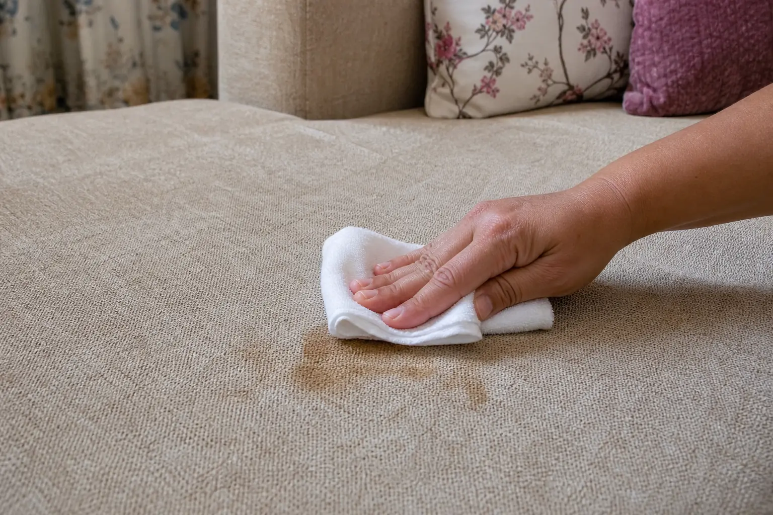 How to Remove Stains From a Sofa: A Practical Guide